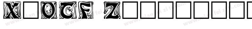 X-OTF Zian字体转换
